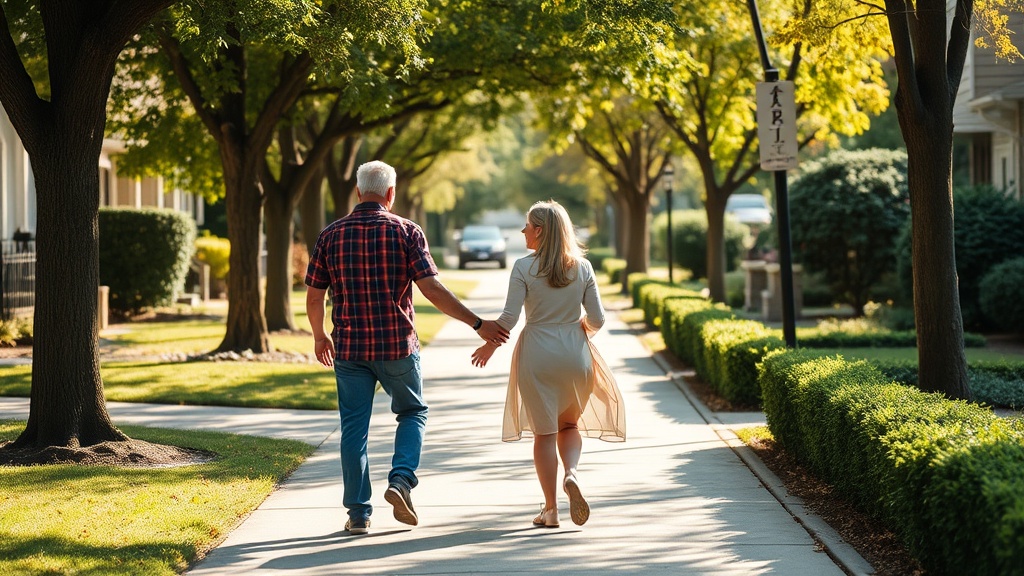 Active couple wellness lifestyle