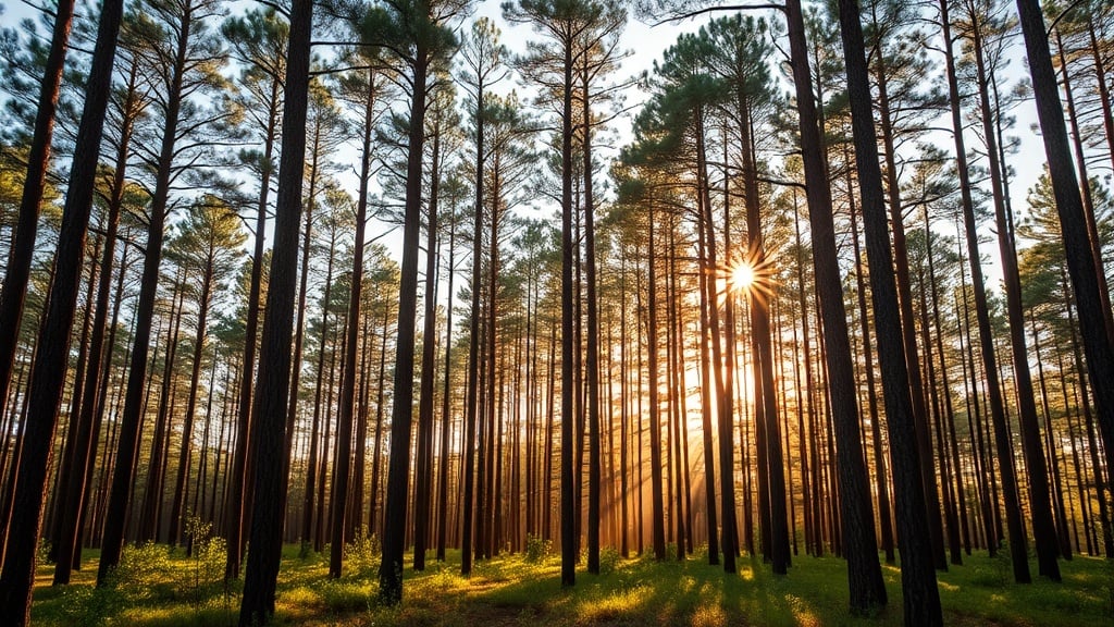 South Georgia pine forest